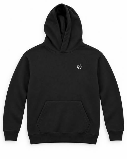 NORTHWAFANDZ black hoodie front