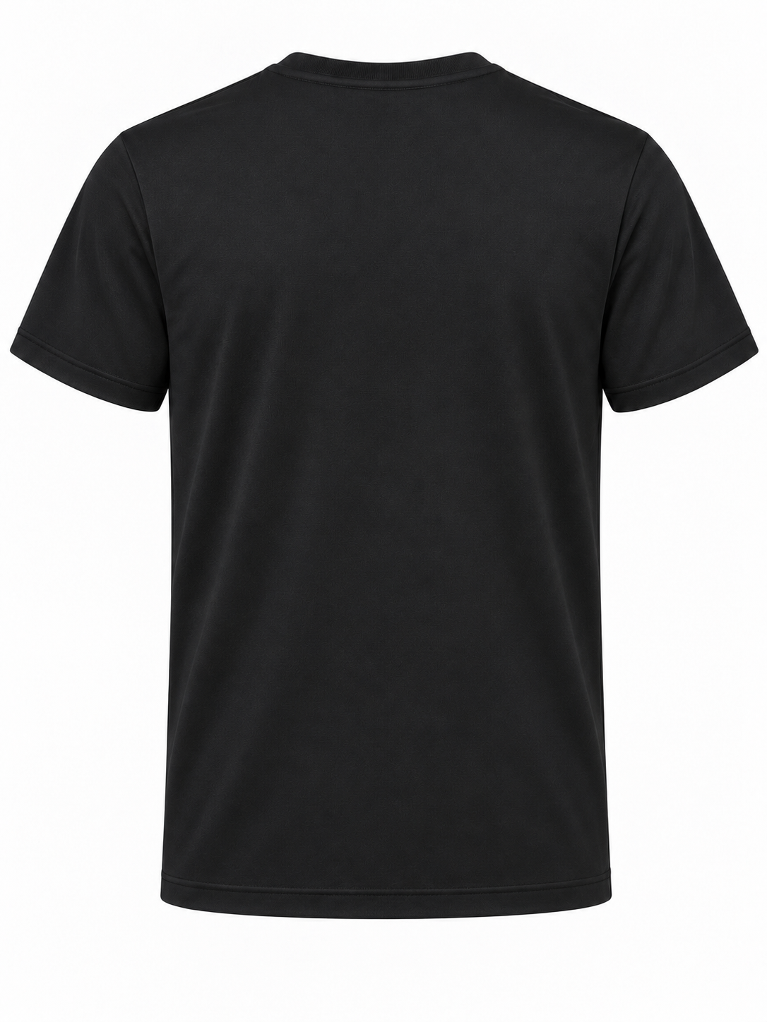 NORTHWAFANDZ black performance T-shirt back