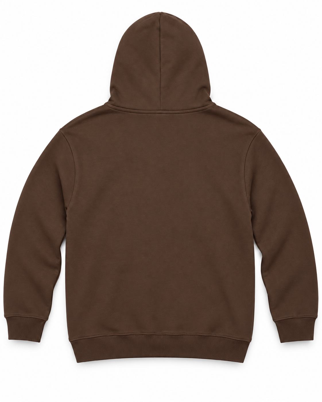 NORTHWAFANDZ brown hoodie back