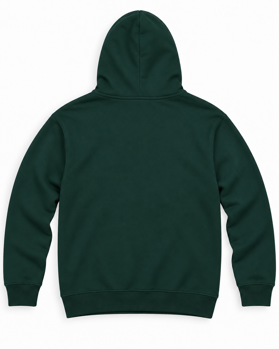 NORTHWAFANDZ dark green hoodie back